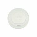 Americareroyal PrimeWare CPLA Hot Cup Lid 10-20 oz Compostable, 50PK CHCL-1020